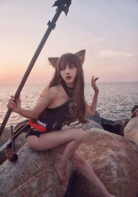 从天而降的女子